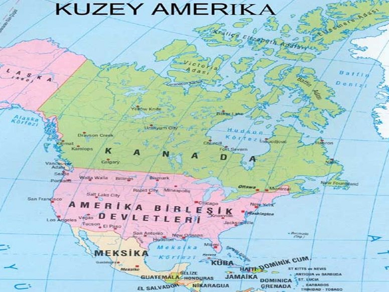 Kuzey Amerika Resim